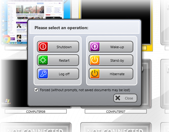 screenshot of Net Control 2 - Classroom